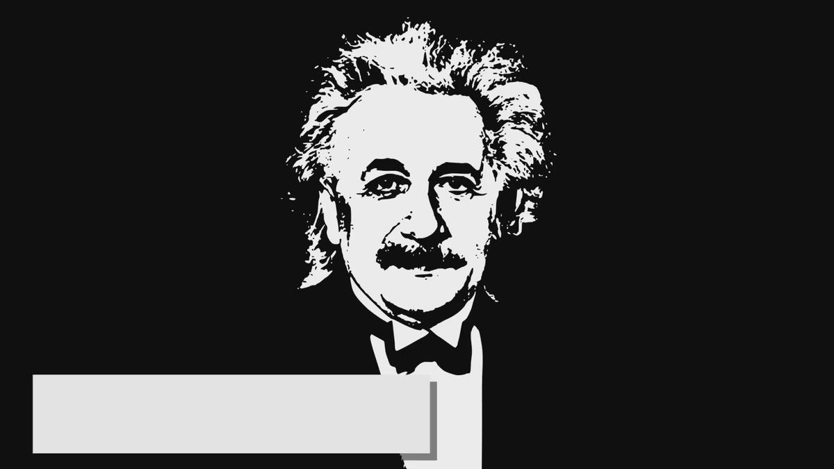 'Video thumbnail for Flickify Beispielvideo: Albert Einstein - Das Genie, das unser Universum neu definierte'
