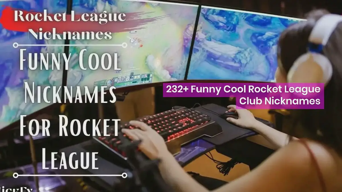 'Video thumbnail for Rocket League Nicknames | 232+ Funny Cool Rocket League Club Nicknames'